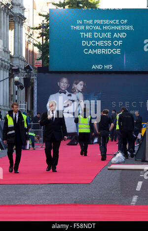 The Spectre Premiere London England Stock Photo