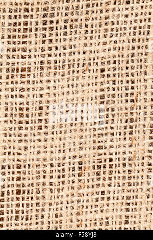 Burlap background Stock Photo