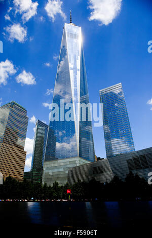 New World Trade Center One WTC One in New York Stock Photo