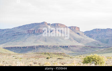 The Hantam Mountains north of Calvinia, a small town in the Hantam ...
