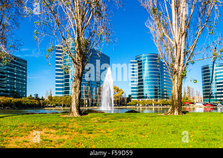 Oracle headquarters in Redwood City California USA Stock Photo