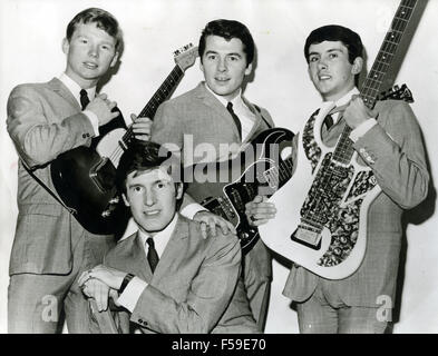 The Searchers Uk Pop Group In 1965 From Left: Mike Pender,dave Stock ...