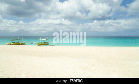 A beautiful day in Puka, Philippines. Stock Photo