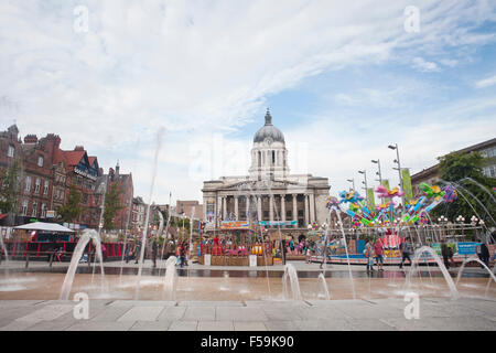 Nottingham City Centre Stock Photo