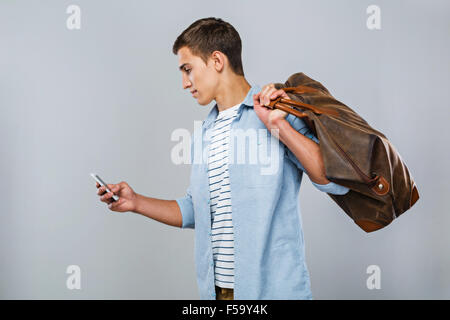 Concept for stylish young man Stock Photo