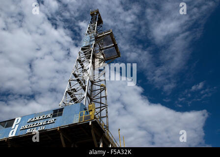 Parker Drilling Rig Elk City Oklahoma USA Stock Photo