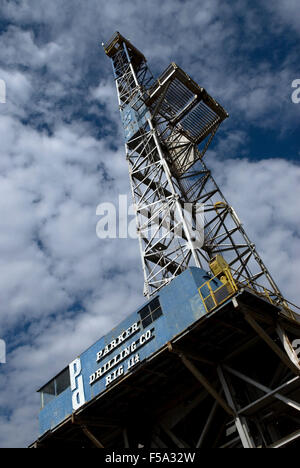 Parker Drilling Rig Elk City Oklahoma USA Stock Photo