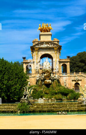Citadel Park in Barcelona Spain Stock Photo