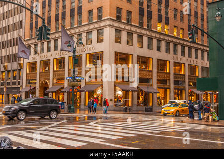 The Fred F. French Building, 5th Avenue, New York City, United States of America. Stock Photo