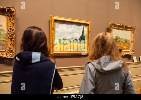 Van Gogh's Wheat Fields at the Metropolitan museum of art ...