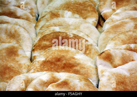 Fresh pita bread Stock Photo