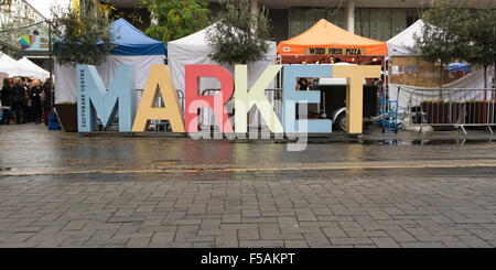 The Southbank Centre Friday Market, London, England Stock Photo