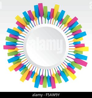 Mix Champaign Glass Stock Vector