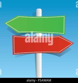 Signpost Stock Vector