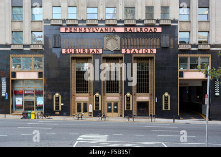 Philadelphia Suburban Station Stock Photo