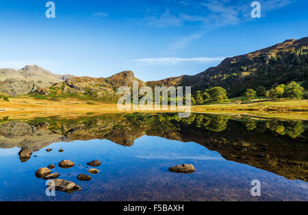 Blea Tarn in the English Lake District Stock Photo