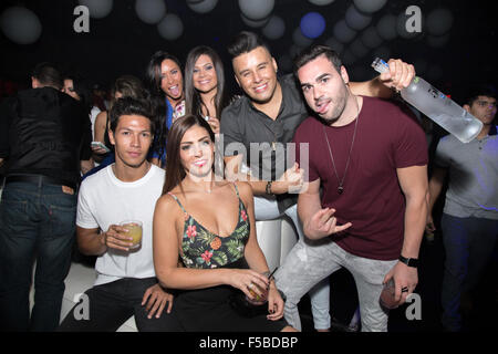 Perk Marketing and Busta Rymes pre 2015 MTV awards Party  Featuring: Johnny Donovan, Guest Where: Hollywood, California, United States When: 29 Aug 2015 C Stock Photo