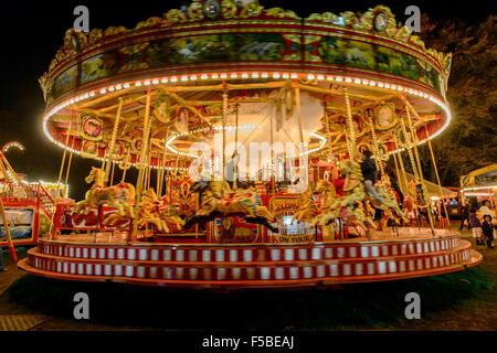 Carters Steam Fair, funfair, Reading, UK Stock Photo