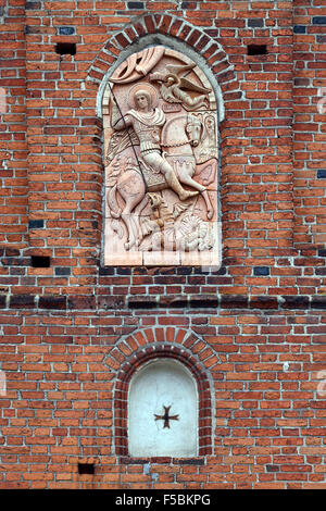 Church of St. George (Kirche Friedland). City Pravdinsk (before 1946 Friedland), Kaliningrad oblast, Russia Stock Photo