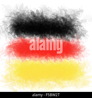 the German colours modified Stock Photo