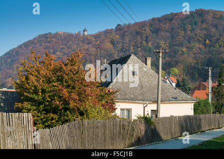 Helfstyn castle, Moravia, Czech republic, Europe. Stock Photo