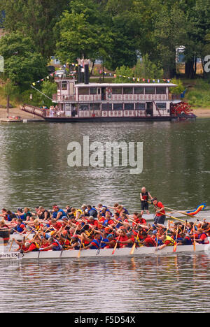 Willamette Queen sternwheeler, Riverfront Park, Salem, Oregon Stock ...