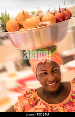 London, UK. 02nd Nov, 2015. Colombian representative in regional costume. Credit:  Martyn Goddard/Alamy Live News Stock Photo