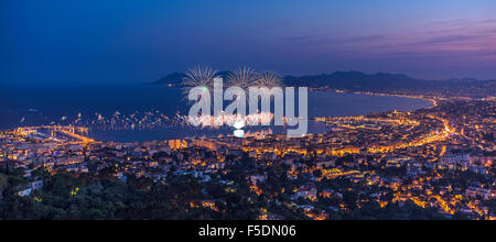 Firework in Cannes