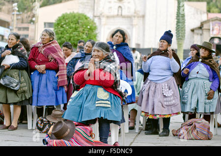 Huancavelica mass , Andes, Peru Stock Photo