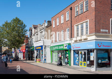 Pedestrianised High Street, Gillingham, Kent, England, United Kingdom Stock Photo