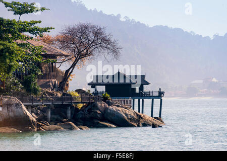 A villa at the luxury resort and spa of Pangkor Laut, Malaysia, Southeast Asia, Asia Stock Photo