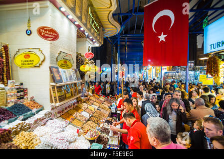 Grand Bazaar (Kapali Carsi), the largest market in Istanbul, Turkey, Europe Stock Photo