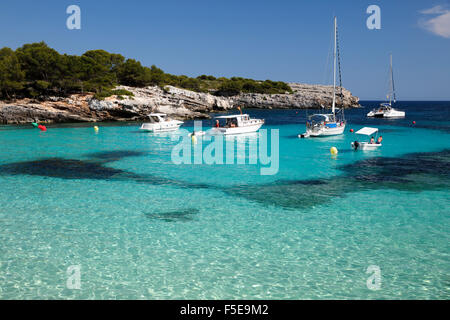 Cala en Turqueta, south west coast, near Ciutadella, Menorca, Balearic Islands, Spain, Mediterranean, Europe Stock Photo