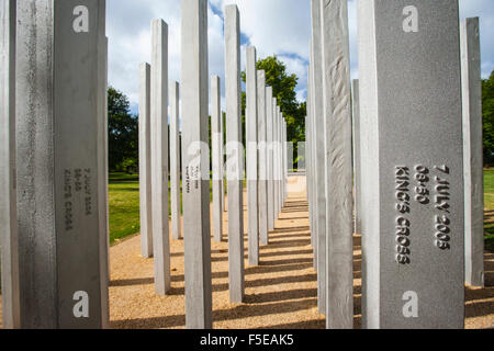 7th July Memorial in Hyde Park, London, England, United Kingdom, Europe