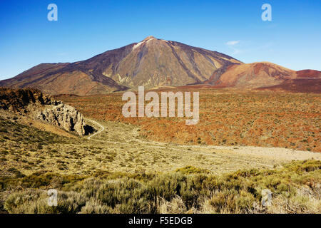 Pico del Teide, Parque Nacional del Teide, UNESCO World Heritage Site, Tenerife, Canary Islands, Spain, Europe Stock Photo