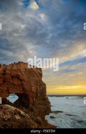 Sunset at Venus bay, Australia Stock Photo