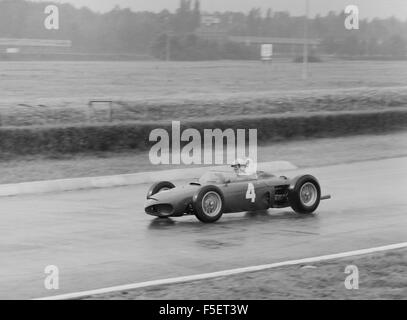 Ferrari 156, Wolfgang Von Trips. 1961 Italian GP Monza Stock Photo