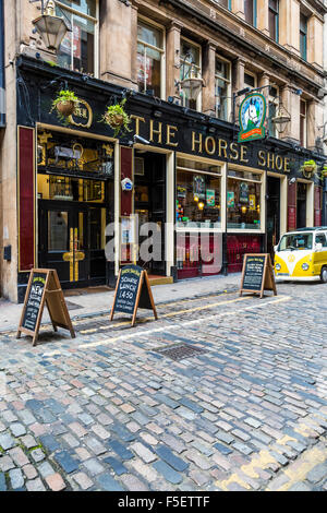 The Horse Shoe Bar in Glasgow city centre, Drury Street, Scotland, UK Stock Photo