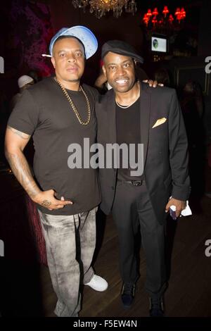 Dana Dane celebrated his 50th birthday and 30 years in hip-hop last night with Legends in the building.  Celebrity guests include Slick Rick, Dr. Dre's son Curtis Young, Nigel Stargate, Crooked I and Scarface  The event was hosted by Tony Rock and held at Stock Photo