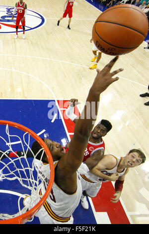 Cleveland Cavaliers center Tristan Thompson during an NBA basketball ...