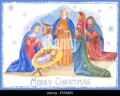 Hand drawn Christmas illustration Stock Vector