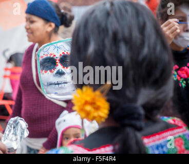 MEXICO CITY, MEXICO - OCTOBER 31: the 'Day Of The Dead' in Mexico on