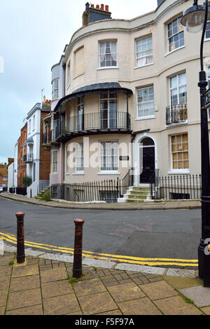 Inspector Christopher Foyle's house in Hastings. From the TV series Foyle's War. Stock Photo