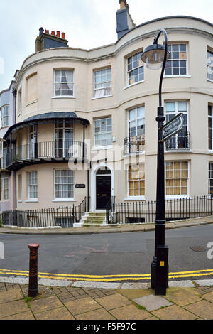 Inspector Christopher Foyle's house in Hastings. From the TV series Foyle's War. Stock Photo