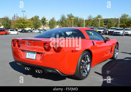 Chevrolet Corvette C6 2007 USA classic car Stock Photo - Alamy