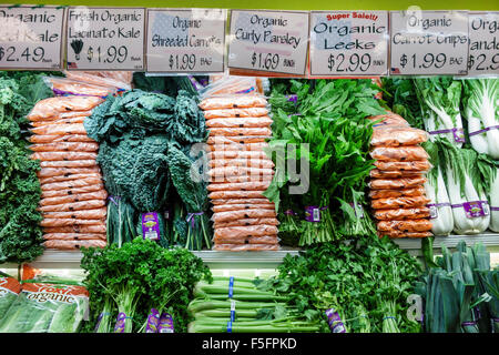 Delray Beach Florida,The Boys Farmers Market,grocery store,supermarket,food,retail products,display case sale,merchandise,packaging,brands,product pro Stock Photo