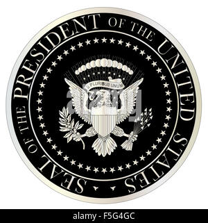 The Presidential Seal Of The United States Of America Stock Photo - Alamy