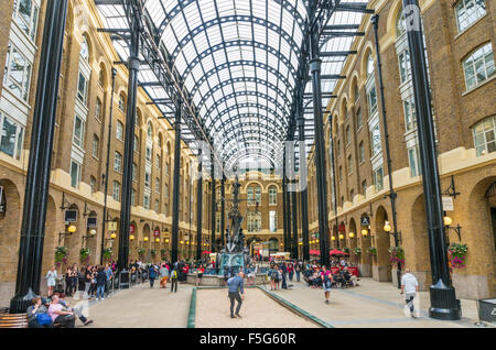 Hay's Galleria Arcade South Bank London Borough of Southwark London England UK GB EU Europe Stock Photo