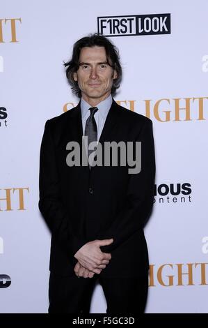 Los Angeles, CA, USA. 3rd Nov, 2015. Billy Crudup at arrivals for SPOTLIGHT Premiere, Directors Guild of America (DGA) Theater, Los Angeles, CA November 3, 2015. Credit:  Michael Germana/Everett Collection/Alamy Live News Stock Photo