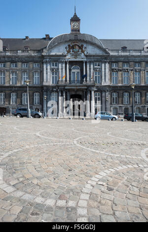 Liege, Belgium, the Palais am fuerstbischoefliche Place Saint-Lambert Stock Photo